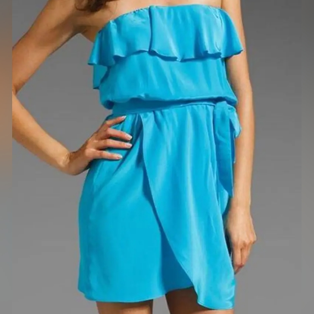 Amanda Uprichard | Blue Sleeveless Dress